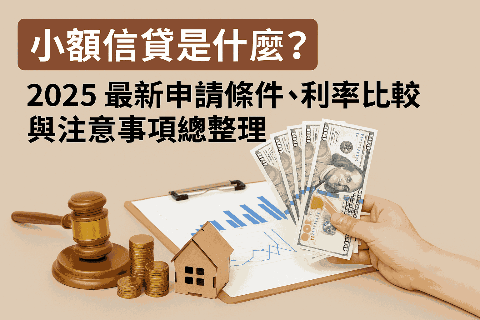 小額信貸是什麼？2025 最新申請條件、利率比較與注意事項總整理