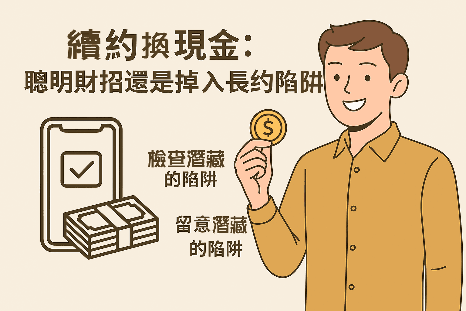 續約換現金：是聰明財招還是掉入長約陷阱？