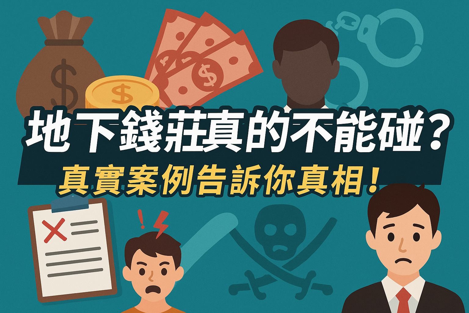 地下錢莊真的不能碰？真實案例告訴你真相！